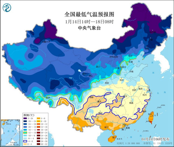 又来！十天内第二场寒潮来袭 超10省区气温骤降10℃2