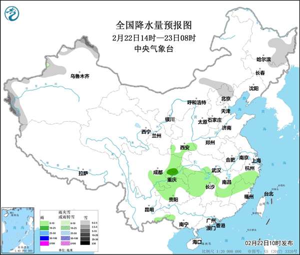 今明两天冷空气继续影响华北东北等地1