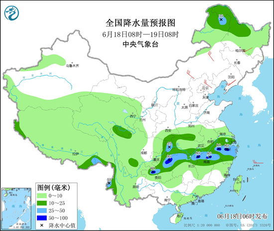 江南北部一带降雨增强 华北黄淮重回晴晒模式1