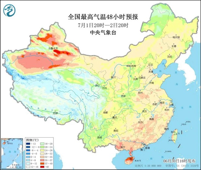 梅雨持续发力！长江中下游地区暴雨“扎堆” 北方冷涡活跃小心强对流5