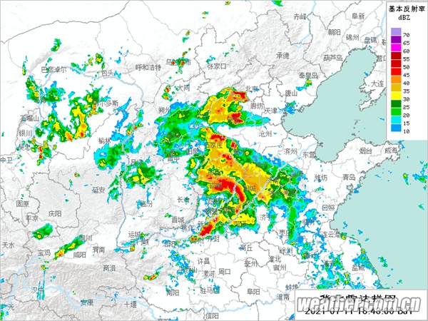 注意！雨水已进京 北京今明天雨势猛烈局地雨量或超200毫米1