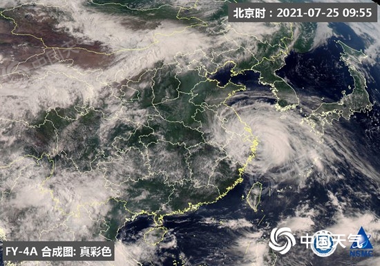 登陆在即！台风“烟花”移速加快登陆点北调 风雨影响将超5天1