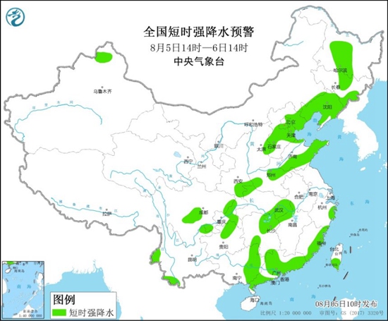 强对流天气预警：京津冀等15省区市有雷暴大风或冰雹2