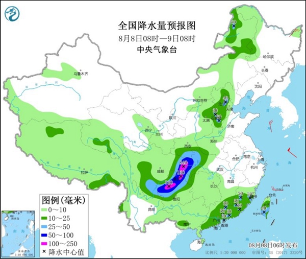 西南地区强降雨将达鼎盛 华南高温频繁上线1