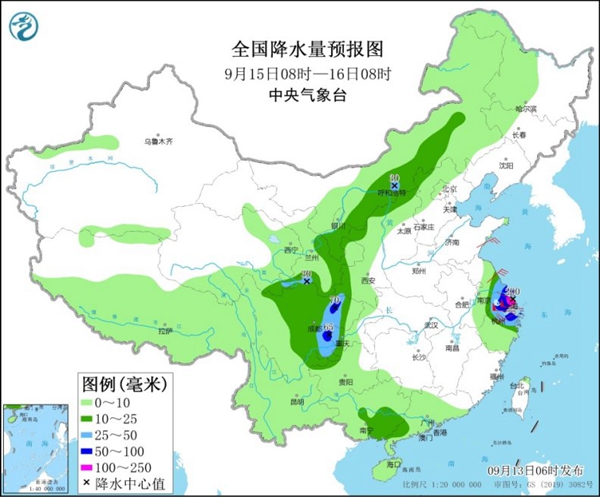 “灿都”携狂风暴雨影响江浙沪 江南华南高温肆虐4